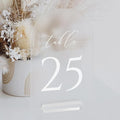 JINMURY Frosted Arch Table Numbers by JINMURY