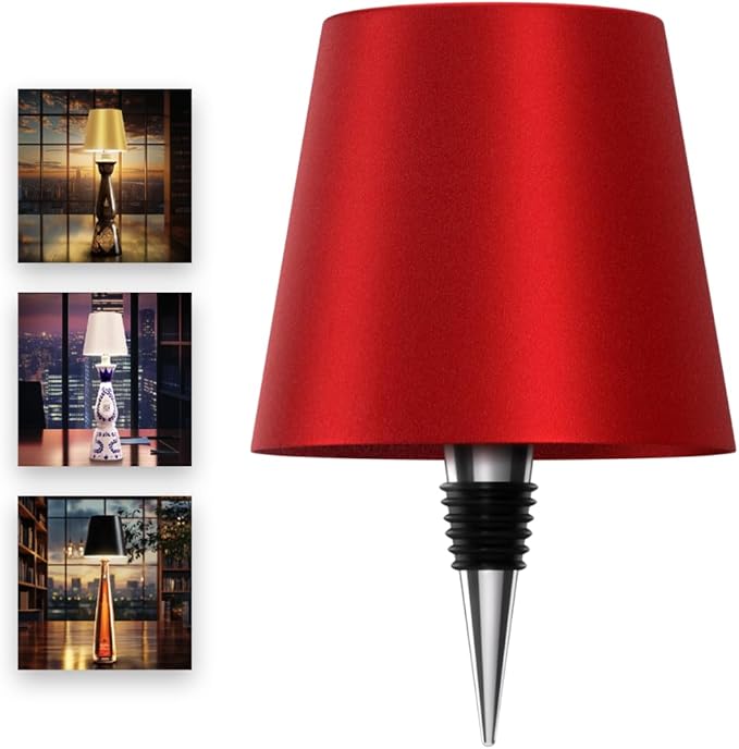 Wireless Bottle Lamp for Any Type of Bottle by PRIDOLADESIGN