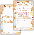 Pumpkins First Birthday Party Invitations by RNYJJ