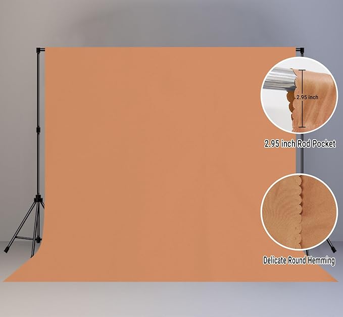 Seamless Background Cloth 10x10FT Light Pink Backdrop - Image 2