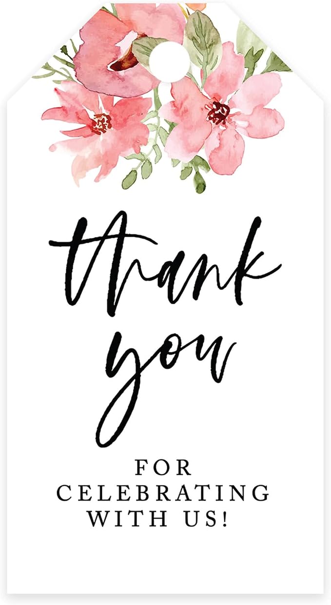 Andaz Press 100-Pack Thank You for Celebrating by AndazPress