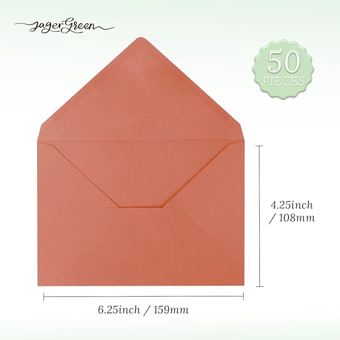50 Pack 4x6 Envelopes Letter Size, Envelope 4.3x6.3 - Image 6