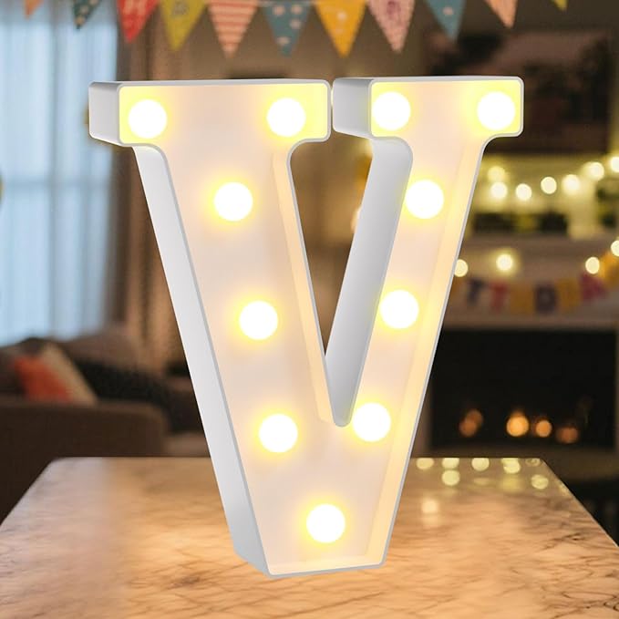 LED Marquee Light Up Letters Sign by NANXU