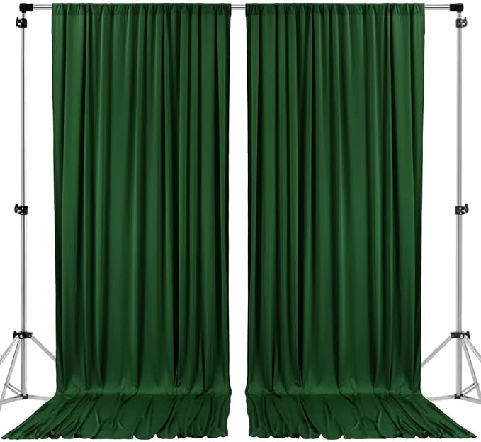 AK TRADING CO. 10 feet x 8 feet IFR Polyester Backdrop Drapes Curtains Panels by Fabrics%7CEventDecor%7CCrafts%7CUpholsteryFoam