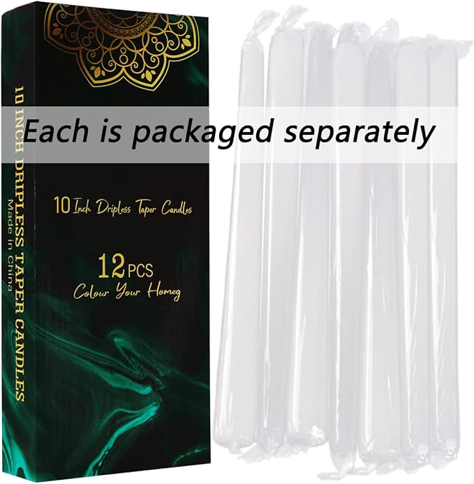 Dripless Taper Candles - Image 2