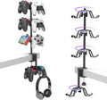 Rotatable 4 Tier Desk Clamp Controller Headset Stand, Universal Under Desk by DGPCT