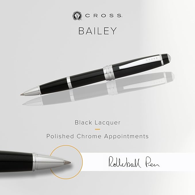 Cross Bailey Refillable Rollerball Pen Presented in a Premium Gift Box - Image 2