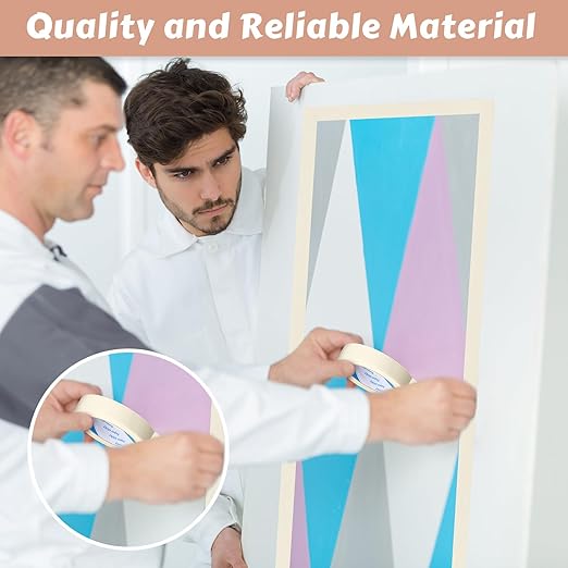 Masking Tape Bulk General Purpose Masking Painting Tape 55 Yards - Image 4