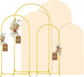 MODFUNS Arch Backdrop Stand and Cover Set of 3 Gold Wedding Arch Stand by MODFUNS