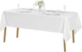 Rectangle Tablecloth 60x102 inch Washable Polyester Fabric Table Cloth by Cupuamon