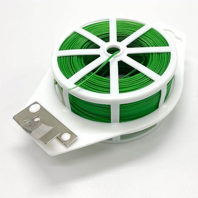 656ft Twist Ties, Garden Plant Ties by Zeromall