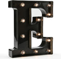 OYCBUZO Light Up Black Alphabet Marquee Letters Sign LED Marquee Number Lights by OYCBUZO
