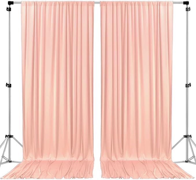 AK TRADING CO. 10 feet x 8 feet IFR Polyester Backdrop Drapes Curtains Panels by Fabrics%7CEventDecor%7CCrafts%7CUpholsteryFoam