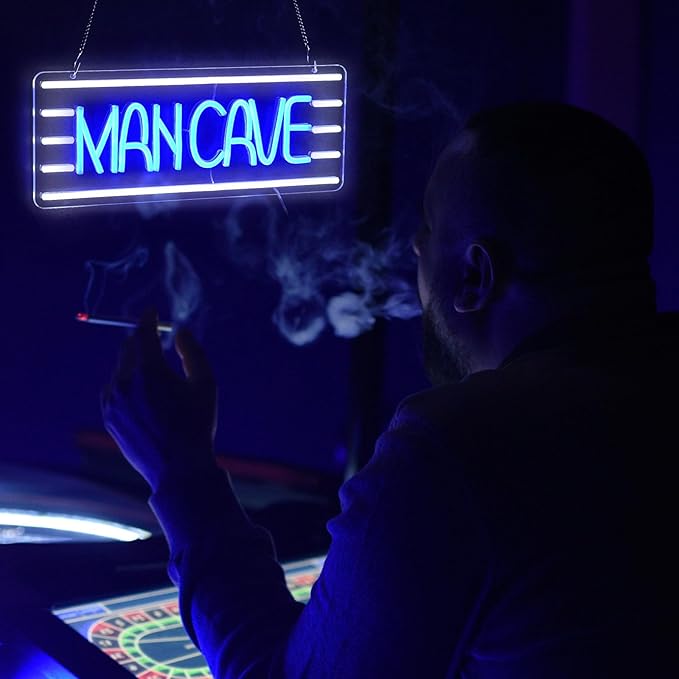 Man Cave Neon Sign, Neon Sign For Wall Decor, Art Led Light for Resturant - Image 4