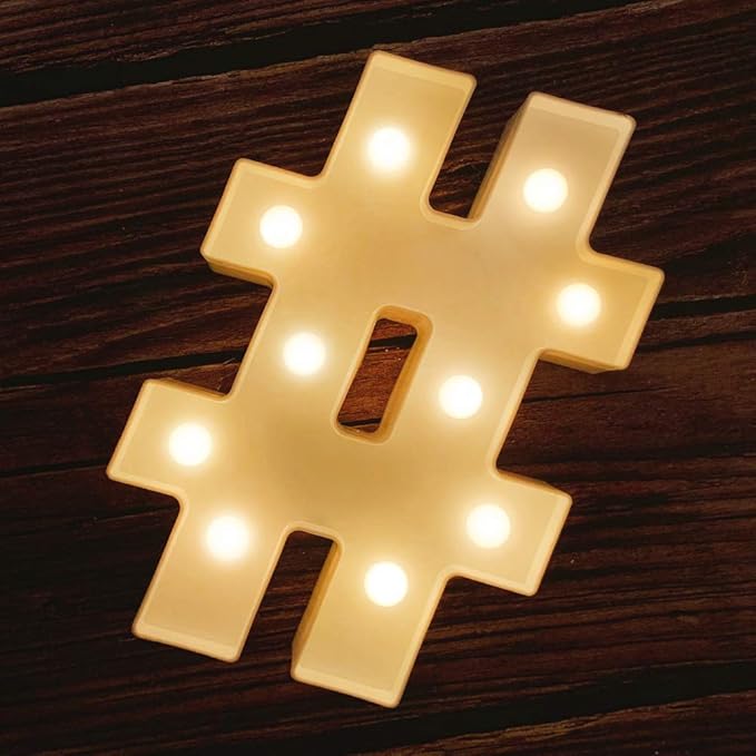 MUMUXI Marquee Light Up Letters Sign Battery Powered LED Alphabet Lights by MUMUXI
