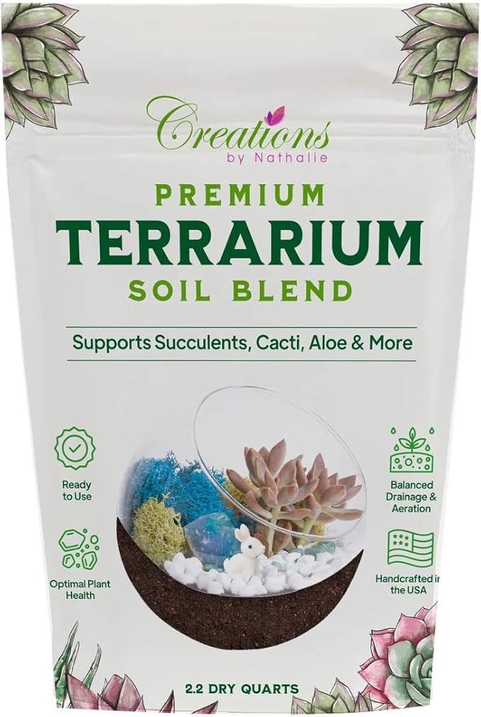Terrarium Soil Blend by CreationsbyNathalie