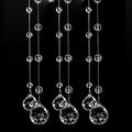 Crystal Beaded String Clear Glass Beads Garland Strands Hanging Wedding Arch by Boloban