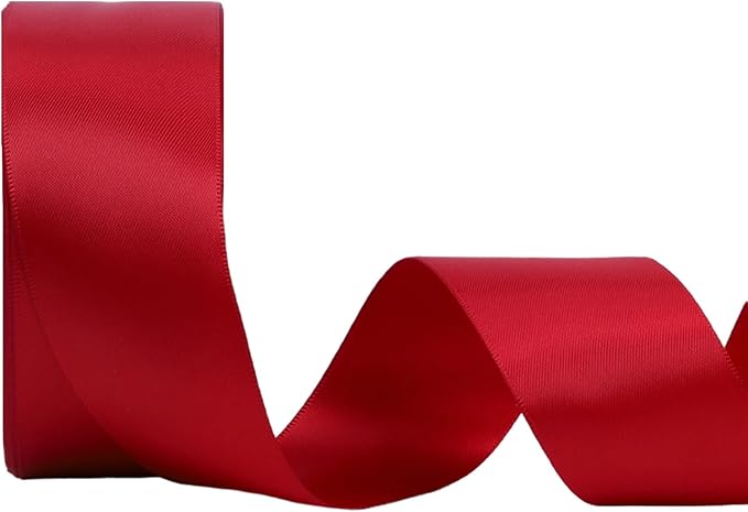 LaRibbons 1 1/2 Inch 25 Yard Double Faced Satin Ribbon by LaRibbons