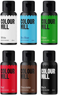 Colour Mill Aqua Blend Water-Based Food Coloring, 20 Milliliter Holiday Pack by ColourMill