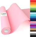 Pink Wrapping Paper 15"x450", Light Pink Bulletin Board Construction Craft by Donyang