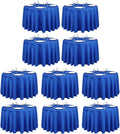 LTC LINENS 10 Pack 108 Inch Round Tablecloths Royal Blue by LTCLINENS