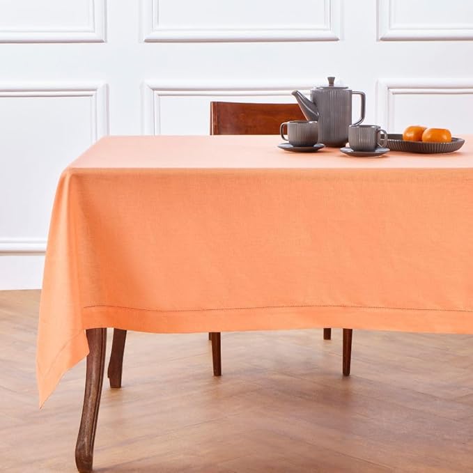 Solino Home Linen Tablecloth for Rectangle Tables 60 x 90 Inch by SolinoHome