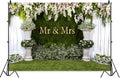 Wedding Arch Flower Backdrop 8x6ft by OFILA