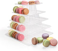 5 Tiers Square Macaron Tower Stand Cake Display Rack Cupcake Stand Desserts by kithing