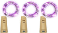 Wine Bottle Lights with Cork, Battery Operated 20 LED Cork Shape Silver Wire by LoveNite