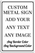 Custom Signs Outdoor Metal by XIAYUEHUA
