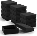 Gift Box Necklace Earring Ring Box Gift Box, 12 Pieces Square Cardboard Jewelry by Coobbar