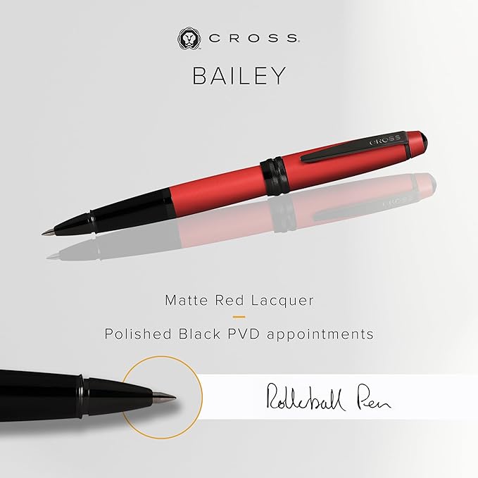 Cross Bailey Refillable Rollerball Pen Presented in a Premium Gift Box - Image 2