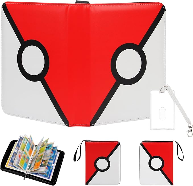 Madrigal Trading Card Binder 4 Pocket, 400 Pockets Card Holder by Unknown