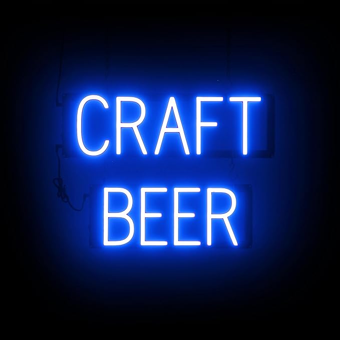 SpellBrite CRAFT BEER Sign | Beer-Related Sign by SpellBrite