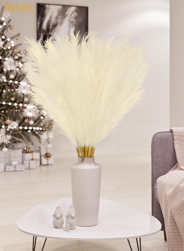 35" Faux Pampas Grass Decor - Image 6