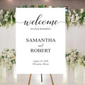 Personalized Minimalist Wedding Welcome Sign by Unknown