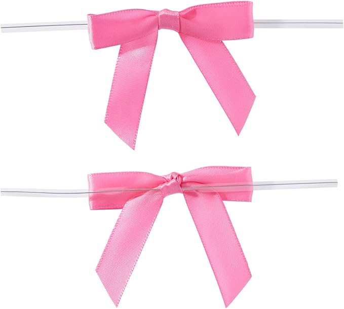 Juvale Pink Twist Tie Gift Bows - Image 6