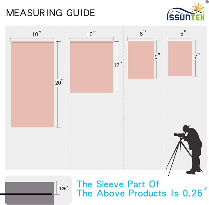 ISSUNTEX 10X20 ft/3X6 Meters Pink Background Photo Backdrop, Photo Studio - Image 7