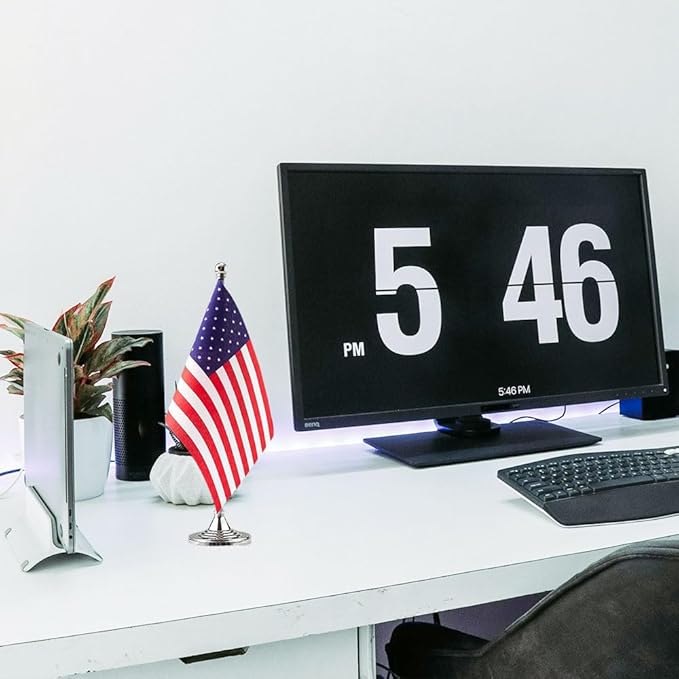 USA Flag American Flags, Small Mini American Desk Flag, Used - Image 5