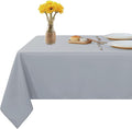 Fitable Rectangle Tablecloth 60x84 inch Tablecloth Stain and Wrinkle Resistant by Fitable