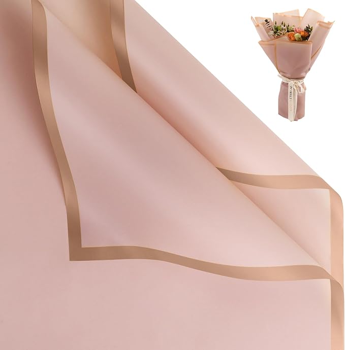 NESCCI 20 Sheet Flower Wrapping Paper by NESCCI