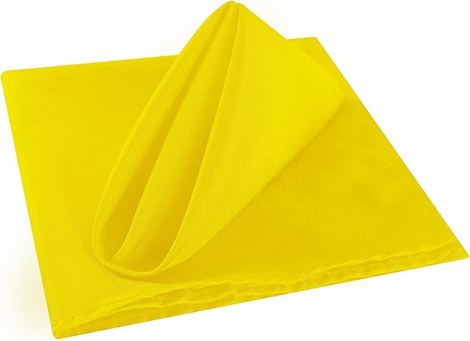 Cloth Napkins 17x17 inch Washable Polyester Dinner Napkins Soft Table Napkins - Image 2