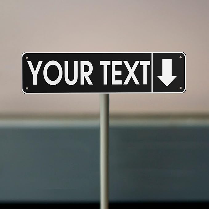 Custom Vintage Metal Sign Personalized Direction Street Signs - Image 5