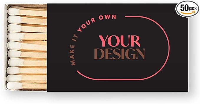 Weddingstar Matchboxes with Custom Printed Stickers by WEDDINGSTAR