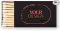 Weddingstar Matchboxes with Custom Printed Stickers by WEDDINGSTAR