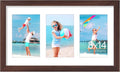 Vittanly 8x14 Picture Frames Collage, Displays 3Pcs 4x6 Pictures by Vittanly