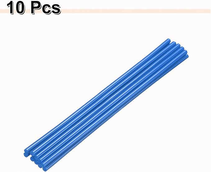 HARFINGTON 10pcs Hot Glue Sticks 0.28" Dia x 11.81" Long EVA Mini Hot Melt - Image 3