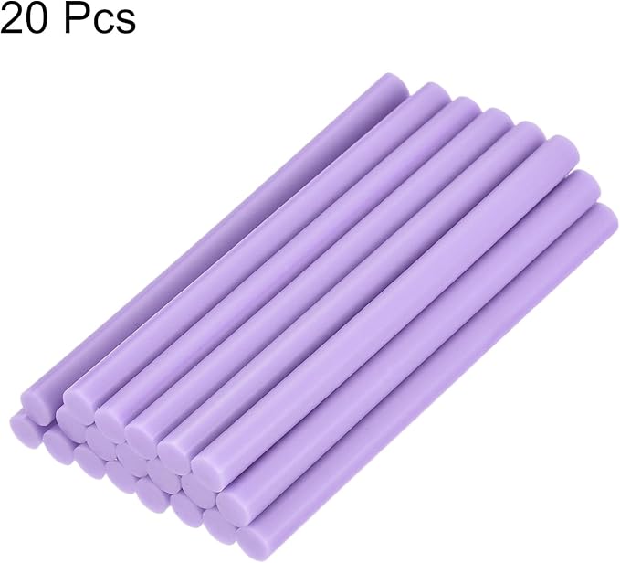 uxcell 20pcs Hot Glue Sticks for Glue Gun 7mm/0.27-inch x 4-inch Mini Hot Melt - Image 3