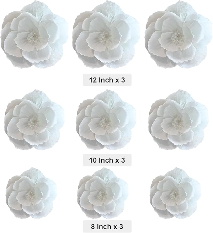 BRT Bearingshui Crepe Paper Flowers Decoration - Image 2
