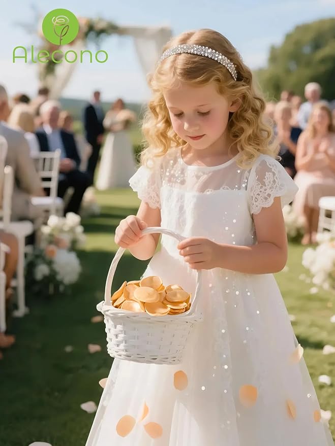Alecono  Silk Rose Petals, Fake Champagne Golden Petals - Image 7